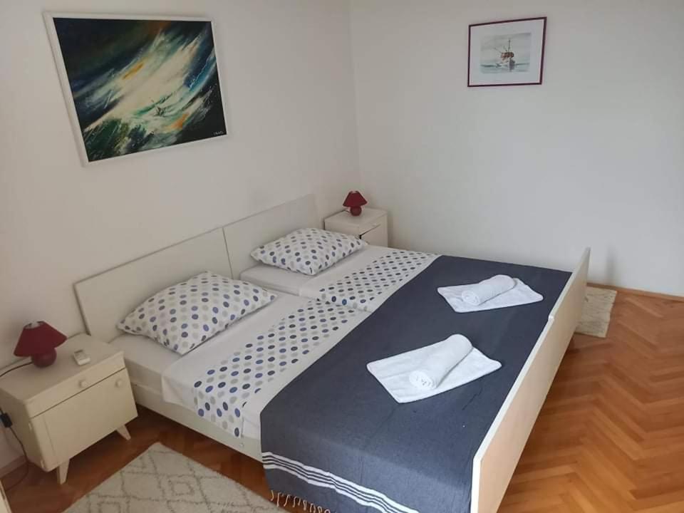 Studio Darija For 2 Persons S Terasom Wi-Fi & Parking Apartment มาคาร์สกา ภายนอก รูปภาพ