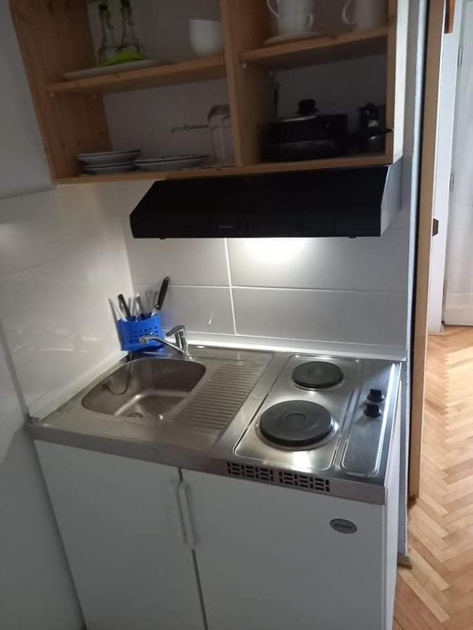 Studio Darija For 2 Persons S Terasom Wi-Fi & Parking Apartment มาคาร์สกา ภายนอก รูปภาพ