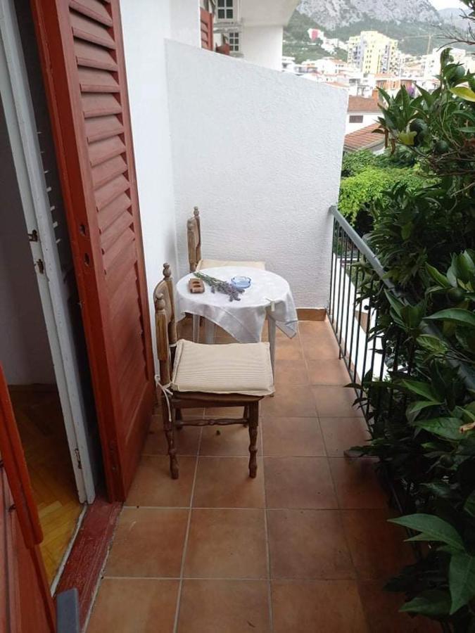 Studio Darija For 2 Persons S Terasom Wi-Fi & Parking Apartment มาคาร์สกา ภายนอก รูปภาพ